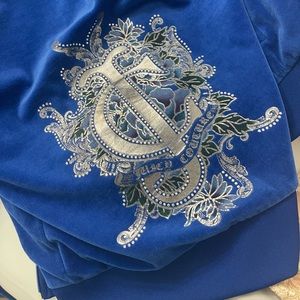 Juicy Couture royal blue zip up